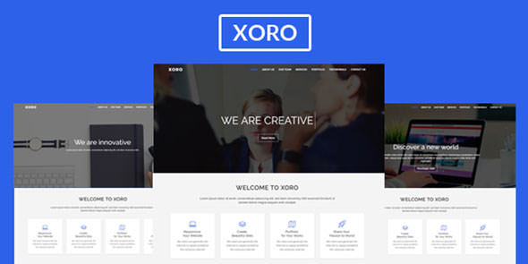 Xoro - Multipurpose HTML5 Template