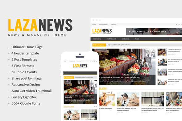 LazaNews - News, Magazine, Newspaper