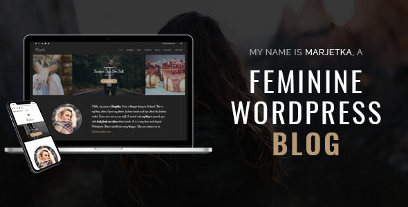 Marjetka v2.0 - A Responsive Feminine Blog Theme