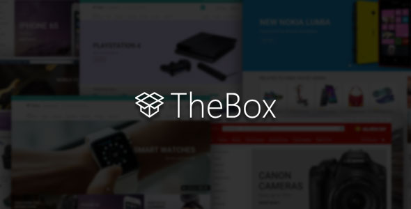 TheBox - Ultimate E-Commerce HTML Template