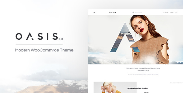 Oasis v1.1.6 - Modern WooCommerce Theme