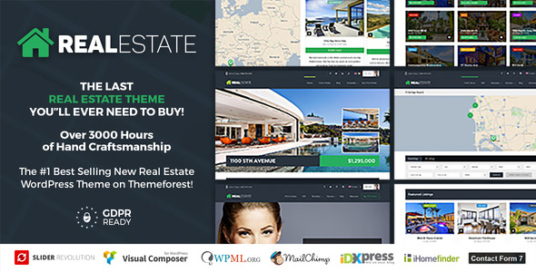 WP Pro Real Estate 7 v2.8.5 - Responsive Real Estate Theme