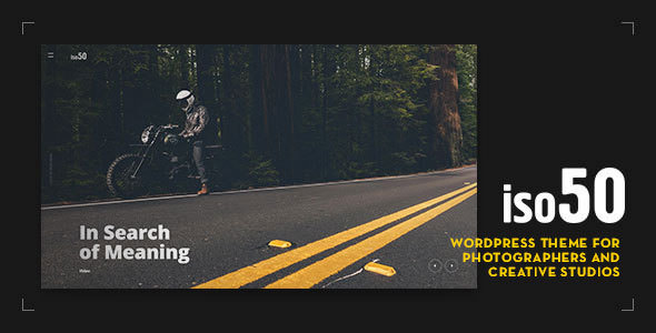 Iso50 v1.0.15 - Photography WordPress Theme