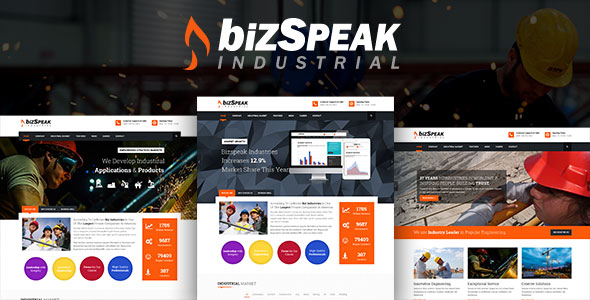 BizSpeak - Industrial Joomla Business Template