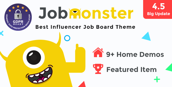 Jobmonster v4.5.1.8.6 - Job Board WordPress Theme