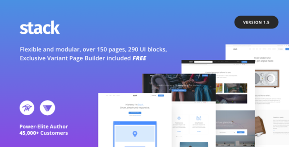 Stack v10.5.11 - Multi-Purpose Theme with Variant Page Builder