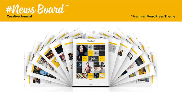 #News Board v1.1.0 - WordPress Theme