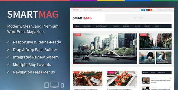 SmartMag v2.5.2 - Themeforest Responsive & Retina WP Magazine