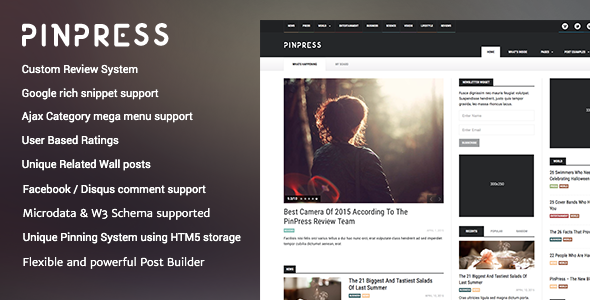 PinPress v1.3.3 - The New Blogging Experience