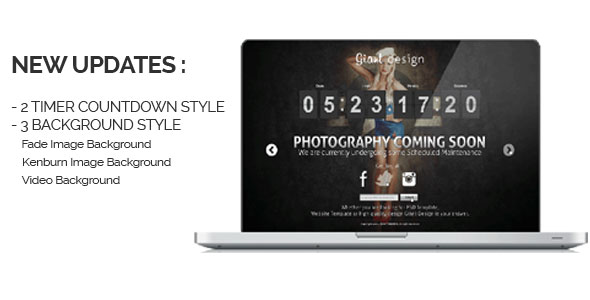 Photography - Coming Soon Site Template