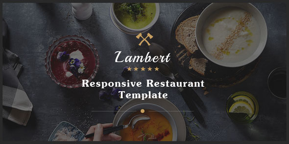 Lambert - Restaurant / Cafe / Pub Template