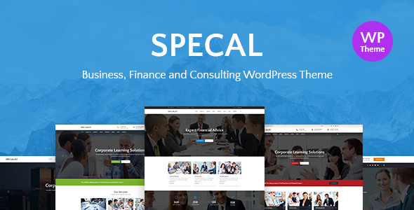 Specal v1.3 - Financial, Consulting WordPress Theme