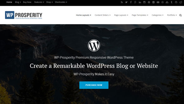 WP-Prosperity v2.4.1 - Premium Responsive WordPress Theme