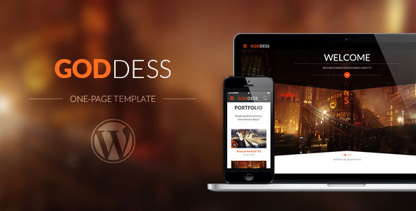 Goddess - Multi Purpose & One Page Wordpress Theme