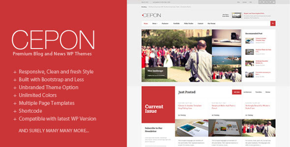 Cepon v2.8.0 - News and Magazine WordPress Themes