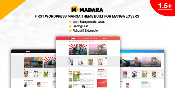 Madara v1.5.1.1 - WordPress Theme for Manga
