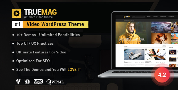 True Mag v4.2.16 - Wordpress Theme for Video and Magazine