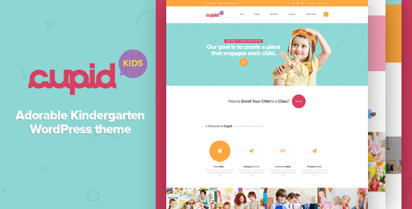 CUPID v1.3 - Adorable Kindergarten WordPress Theme