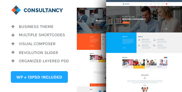 Consultancy v1.3.7 - WP Consultancy & Business Theme