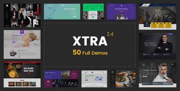 XTRA v2.4 - Multipurpose WordPress Theme + RTL