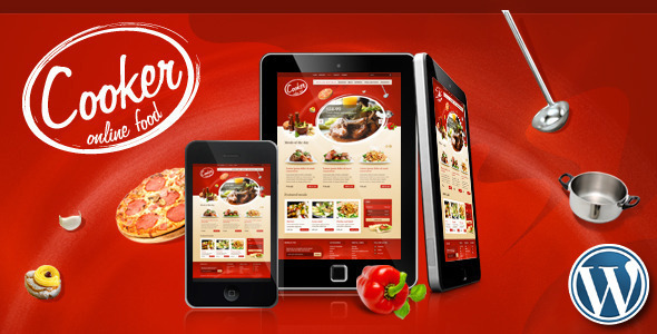 Cooker v1.3.1 - Online Restaurant, Food Store