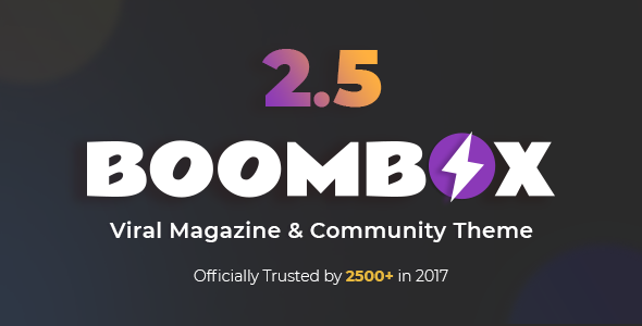 BoomBox v2.5.8 - Viral Magazine WordPress Theme