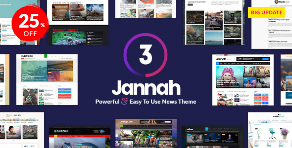 Jannah News v3.0.1 - Newspaper Magazine News AMP BuddyPress