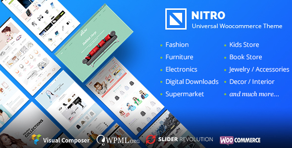 Nitro v1.6.5 - Universal WooCommerce Theme