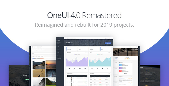 OneUI v4.0 - Bootstrap 4 Admin Dashboard Template & Laravel Starter Kit