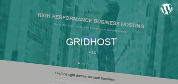 Gridhost v3.0 - Responsive Hosting Wordpress Theme