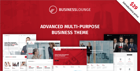 Business Lounge v1.6 - Multi-Purpose Business Theme