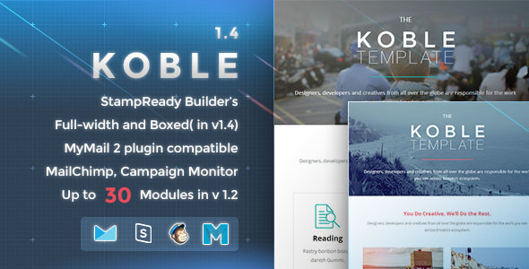 Koble - Themeforest Responsive Email Template