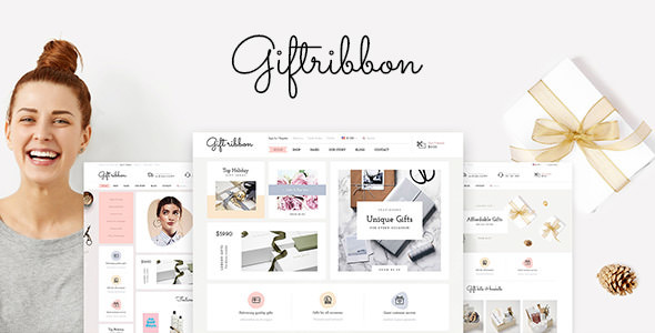 Gift Ribbon - Modern Accessory, Minimal, Gift & Sourvenir Prestashop Theme