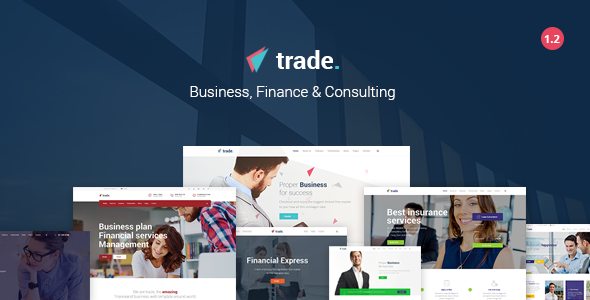 Trade v1.2 - Business and Finance WordPress Theme