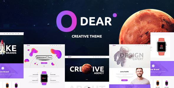 Odear v1.0 - Multi-Concept Creative WordPress Theme