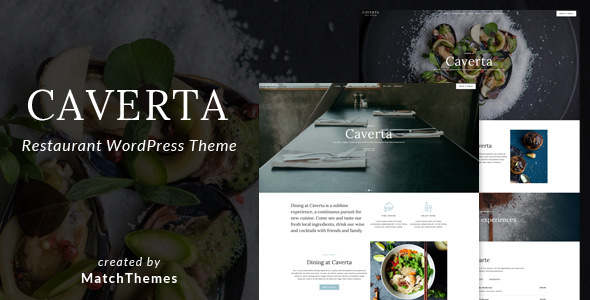 Caverta v1.1.2 - Fine Dining Restaurant WordPress Theme