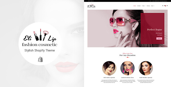 Eli - Lipstick & Nail Polish Store Shopify Theme