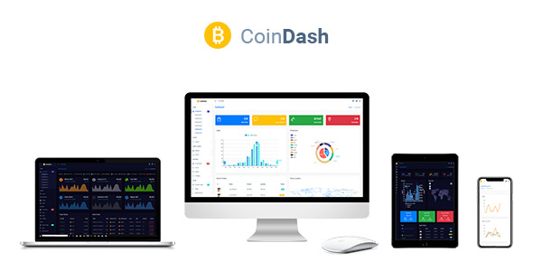 Coindash v1.1 - Cryptocurrency Dashboard Admin Template