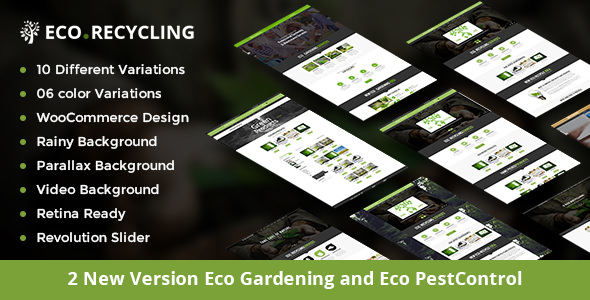 Eco Recycling - A Multipurpose HTML Template