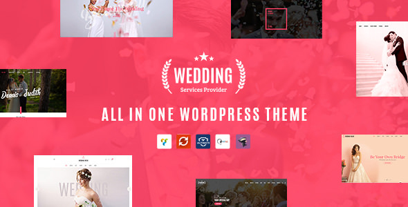 Wedding v1.4 - All in One WordPress Theme