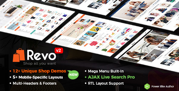 Revo v2.5.2 - Multi-purpose WooCommerce WordPress Theme