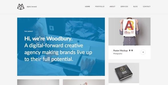 Woodbury Agency - Drupal 8.5 Portfolio Theme