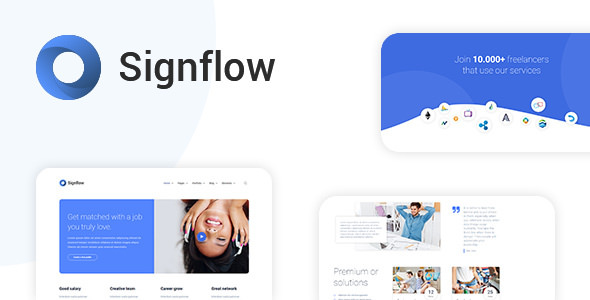 Signflow v1.4.5 - Ultra Modern Tech & Startup Theme