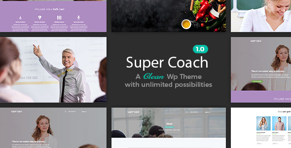 Super Coach v1.1.0 - A Clean Theme For Professionals