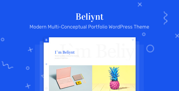 Beliynt v2.2 - Modern Multi-Conceptual Portfolio