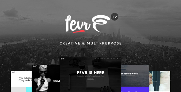 Fevr v1.2.9.4 - Creative MultiPurpose Theme