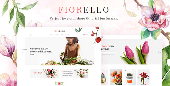 Fiorello - A Flower Shop and Florist WooCommerce Theme