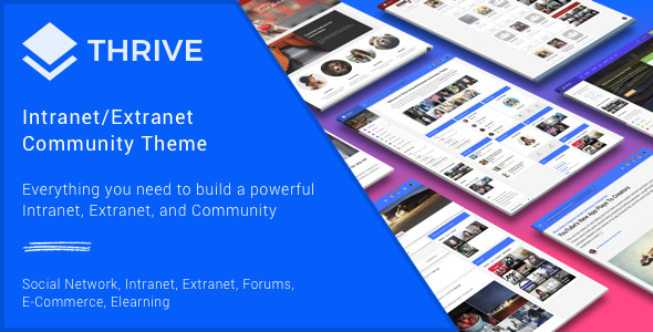 Thrive v3.1.0 - Intranet & Community WordPress Theme