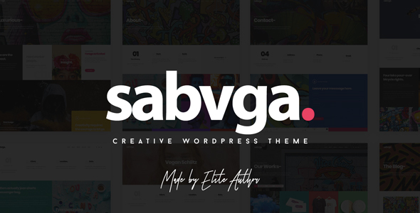 Sabvga v1.0 - Modern & Creative Portfolio Theme