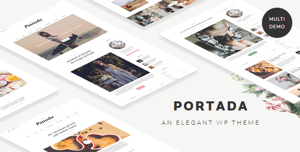 Portada v1.6 - Elegant Blog Blogging WordPress Theme